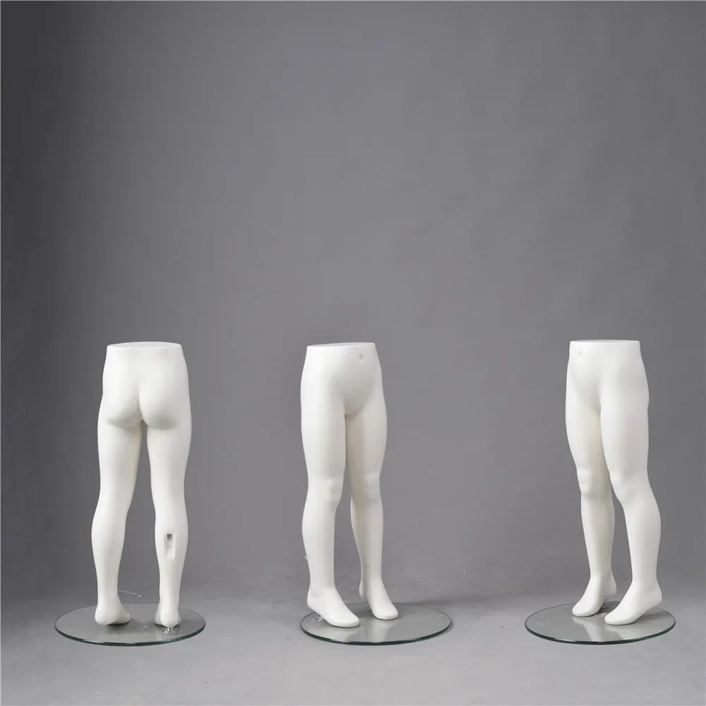 Window Shop Display Fiberglass Life Size CHILD 4 YEARS Mannequin Leg
