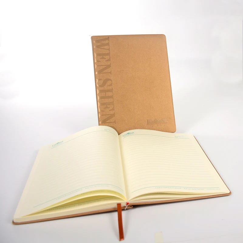 Пользовательский сверкающий журнал из искусственной кожи, мягкая на ощупь Обложка, текстовая книга с термотиснением, логотип, блокнот, услуги печати