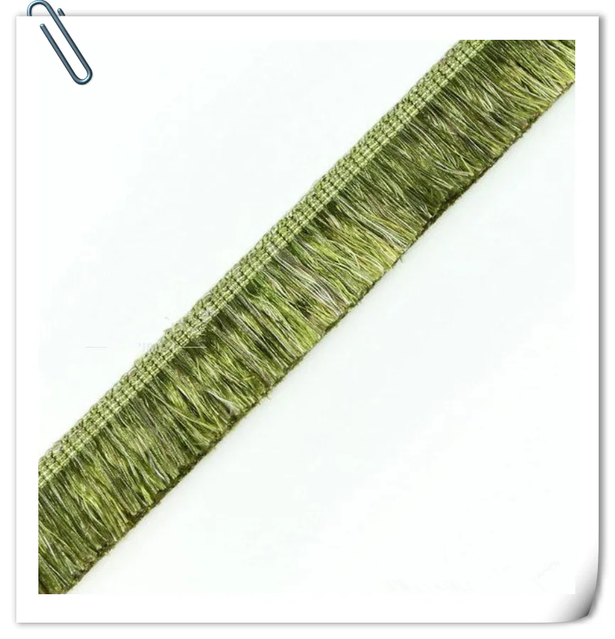 Decorative Rayon Brush Trim Fringe Used For Pillow Fringe