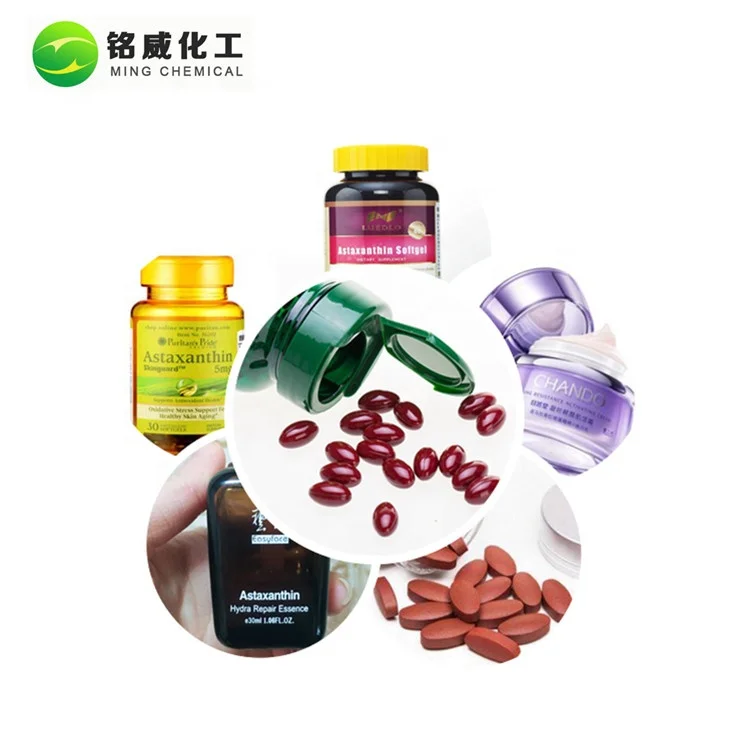 100% pure natural astaxanthin powder haematococcus pluvialis extract astaxanthin price