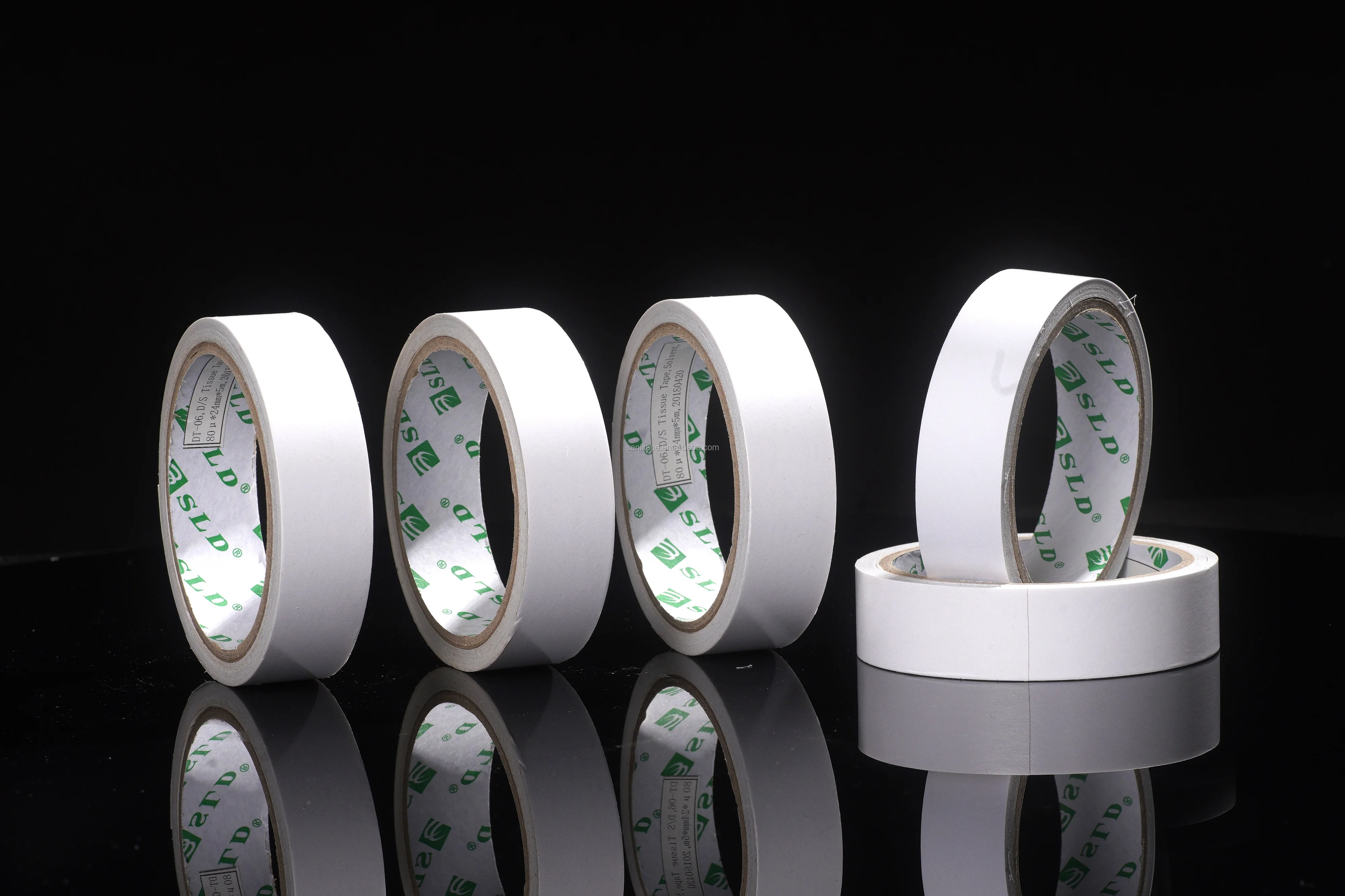 Free sample double-sided self adhesive paper tissue tape OEM factory since 1997