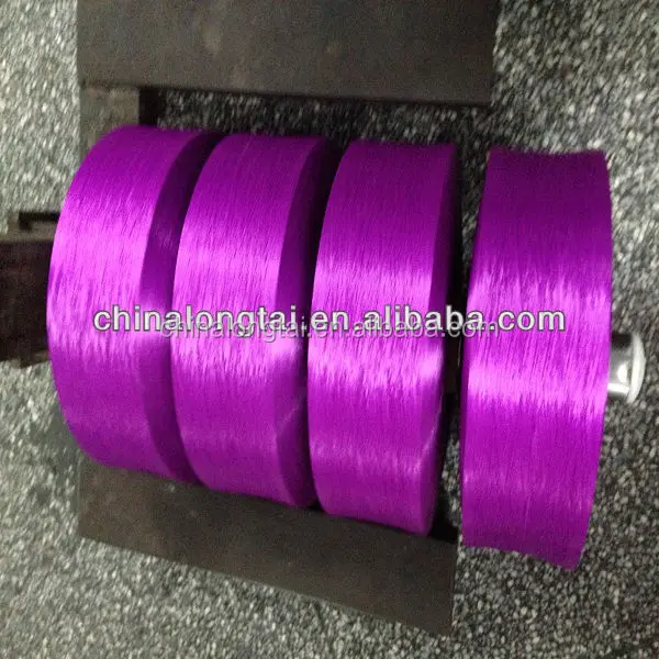 fibrillated pp yarn/sewing thread/polyester multifilament yarn