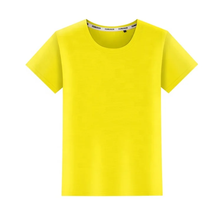 
Best quality 100% cotton unisex blank t shirts made in china 
