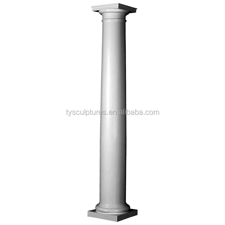 factory supplied home decorative famous stone marble Roman pillar for house building ornament
