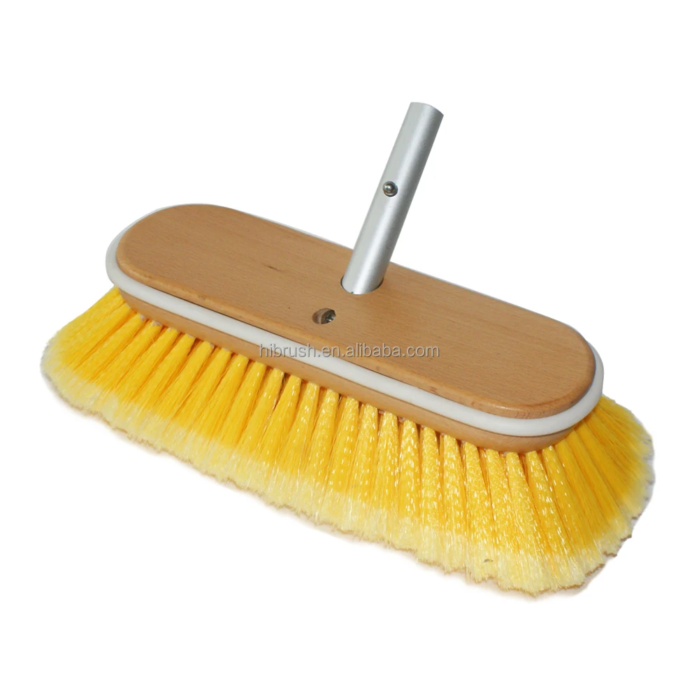 10 дюймов морская щетка с ручкой деревянная щетка для чистки