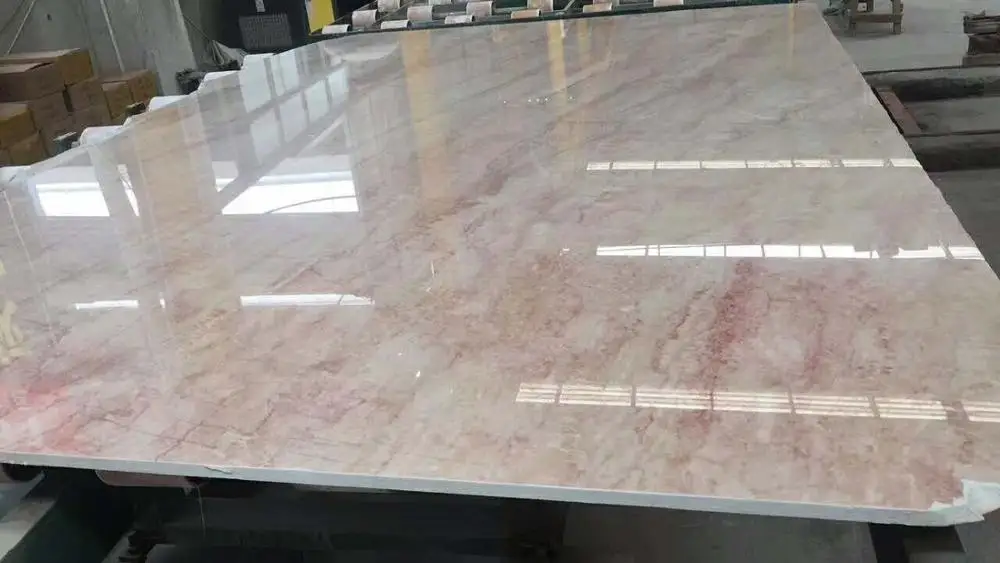 China pink rosa marble stone slab for room decoration marble flooring tiles