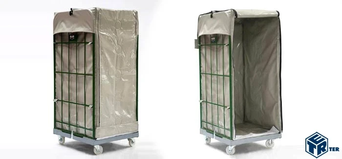 Best Quality Movable Warehouse Roller Trolley Cages