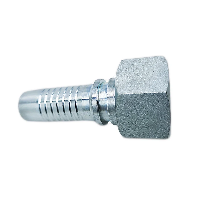 Carbon Steel Metric Female Multiple seals  buckle  two piece hydraulic hose fittings