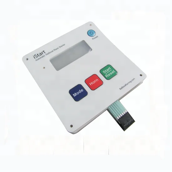 LED controller Standard  with metal dome, embossed buttons, connector, led and window ect keypad switch