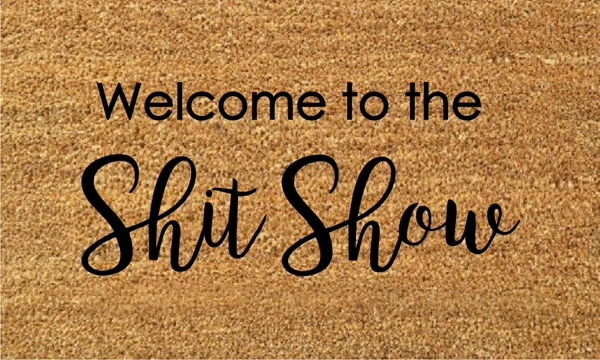 Наружная входная дверь натуральные забавные кокосовые Коврики ручной работы из кокосового волокна