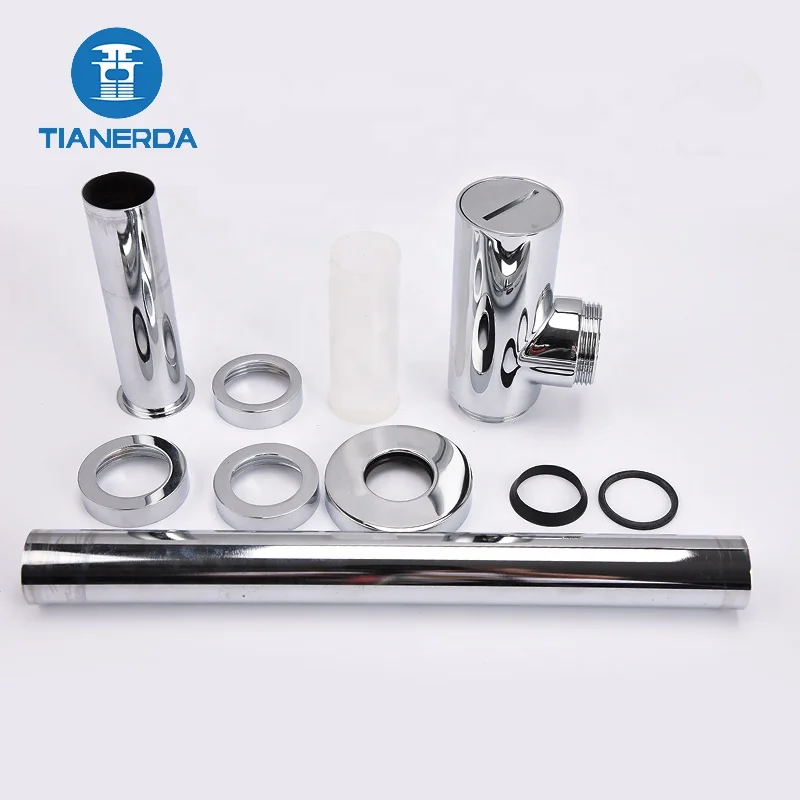 Bathroom Accseeories Brass Urinal Bottle Trap for Sink