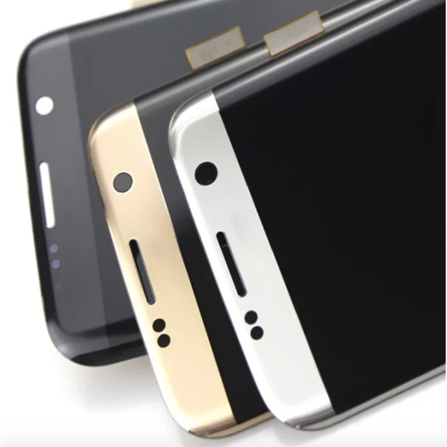 Full Original Super AMOLED Phone screen for Samsung S7 edge LCD display