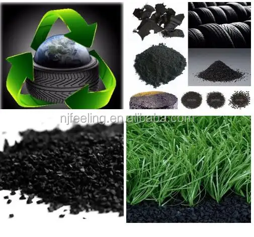 Cheap Black Rubber Granule Recycled SBR Rubber Crumb FN P2302275