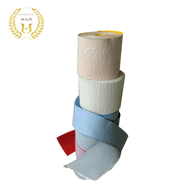 Factory Price Glass beads yellow reflective temporary road marking tape