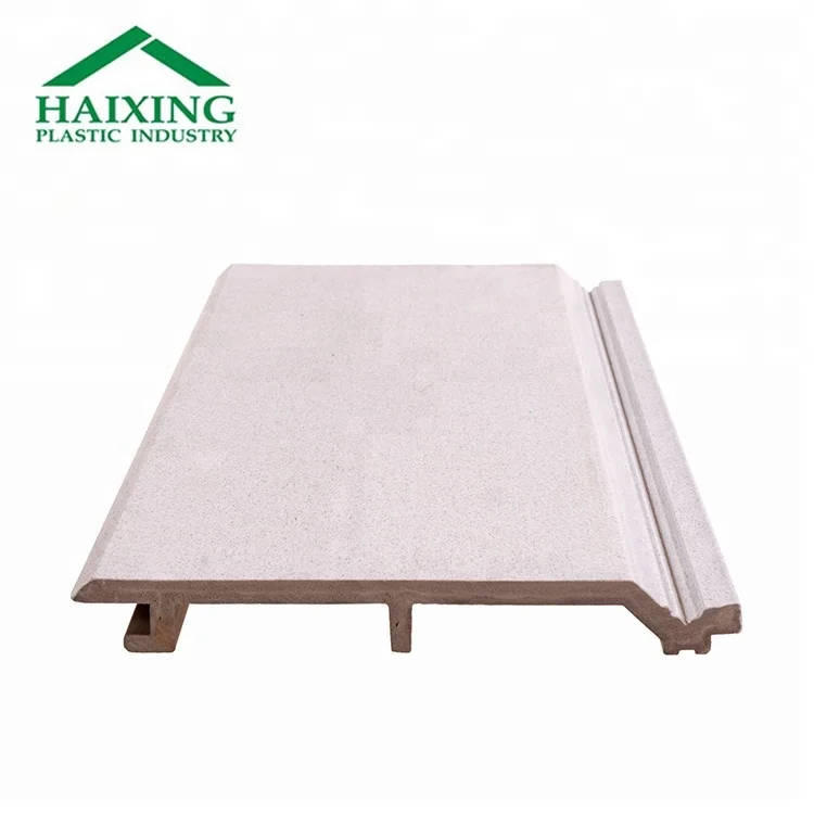 PVC/WPC Weather Resistant Exterior Wood Easy Install Wall Cladding