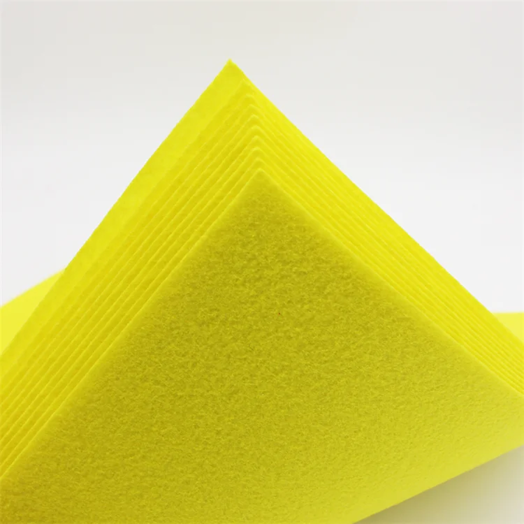 Embroidery Printed PET Needle Punch Nonwoven Felt Fabric For Garment