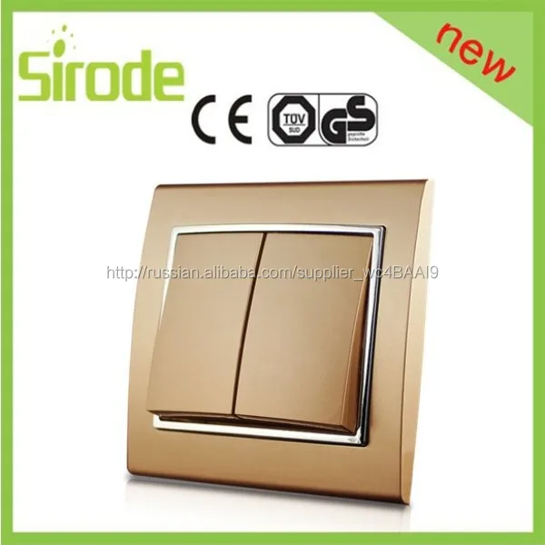 Sirode роскошный европейский стандарт 2 банды 1 разъём(ов) переключатель #9209 - 02#