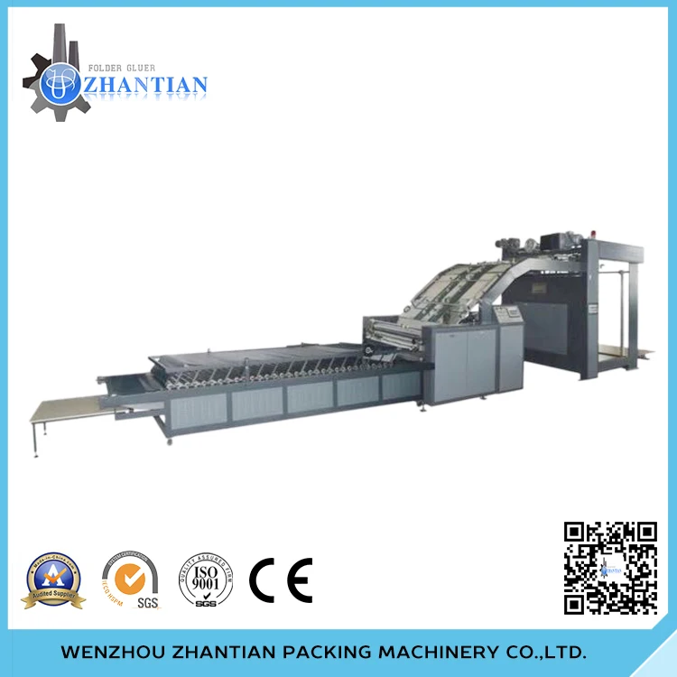 Двухслойные гофрированные бумажные гофрированные автоматический ламинатор
