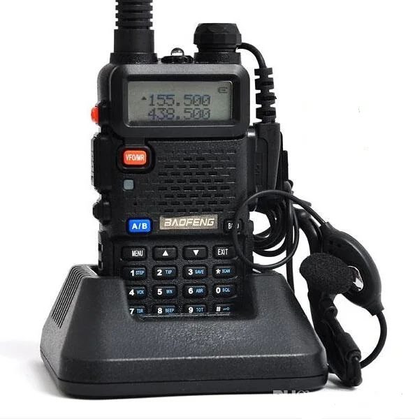 venta al por мэр de рация - рации банда овч / увч baofeng uv-5r два способа радио цвета: черный
