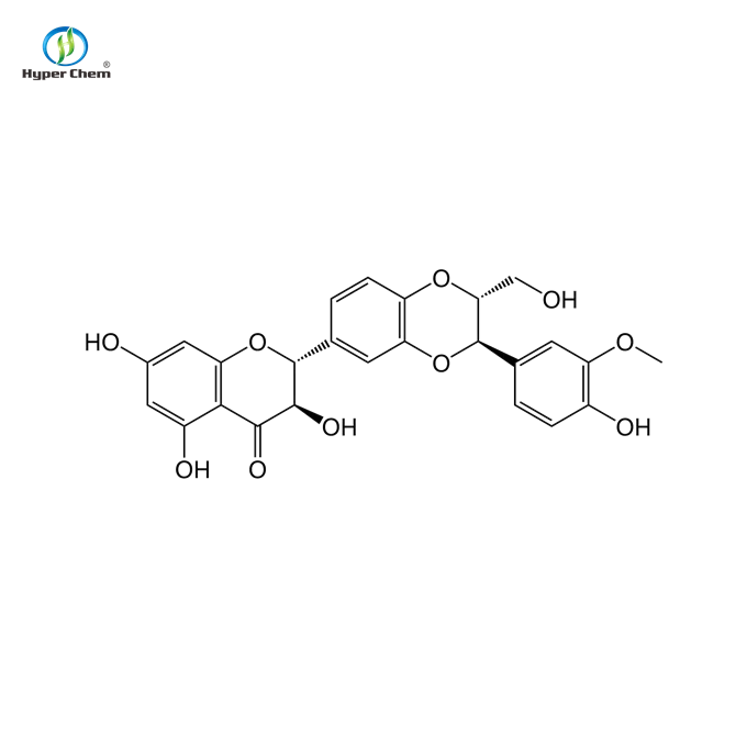 
API silymarin injection CAS 65666-07-1 silymarin soluble in water 