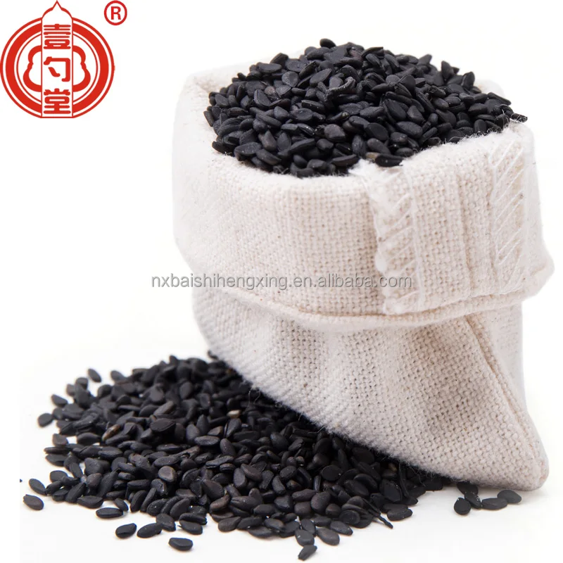 
Черные обжаренные семена кунжута  (60721153443)