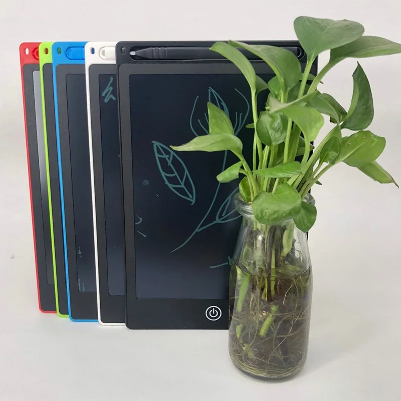 8.5 Inch Kids Writing Board Children Gifts Teaching Tool Drawing Board White Black Red Blue Green 146*226*5.6mm CN;GUA CR2025