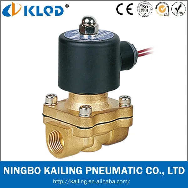 2W200-20 direct acting flow water solenoid valve 24vac