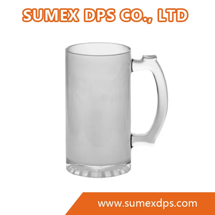 16oz Sublimation Glass Mug