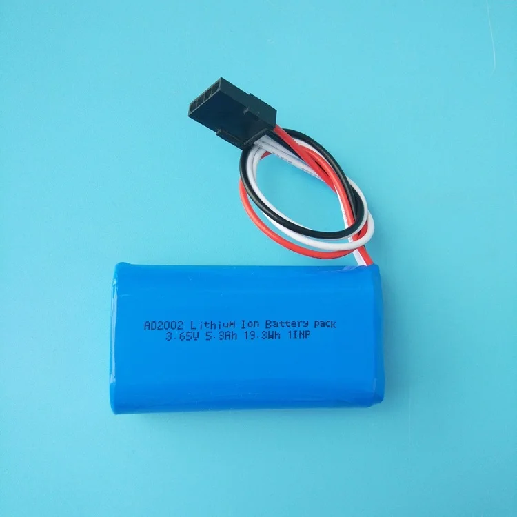li-ion 18650 1s2p battery pack 3.7v 5600mah li ion battery 5600mah battery pack