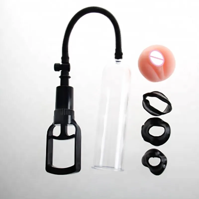 China Factory  Price Sex Toys Male Penis Vacuum Pump Machine Enlarge Men Penis