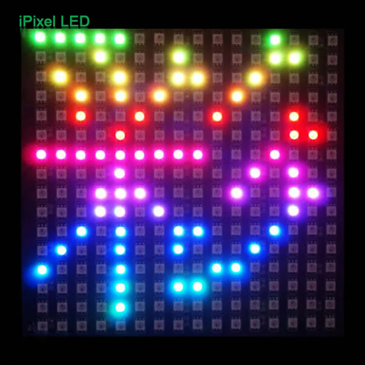 16x16 led matrix,256pixels ,IC APA102 flexible led panel display