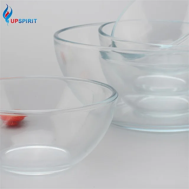 5pcs Kitchen Appliance Glass Bowls Dinner Set for Food Bowl Glass