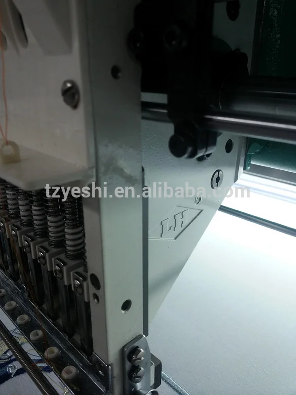 multi functions ZSK 15 heads monogram flap embroidery machine