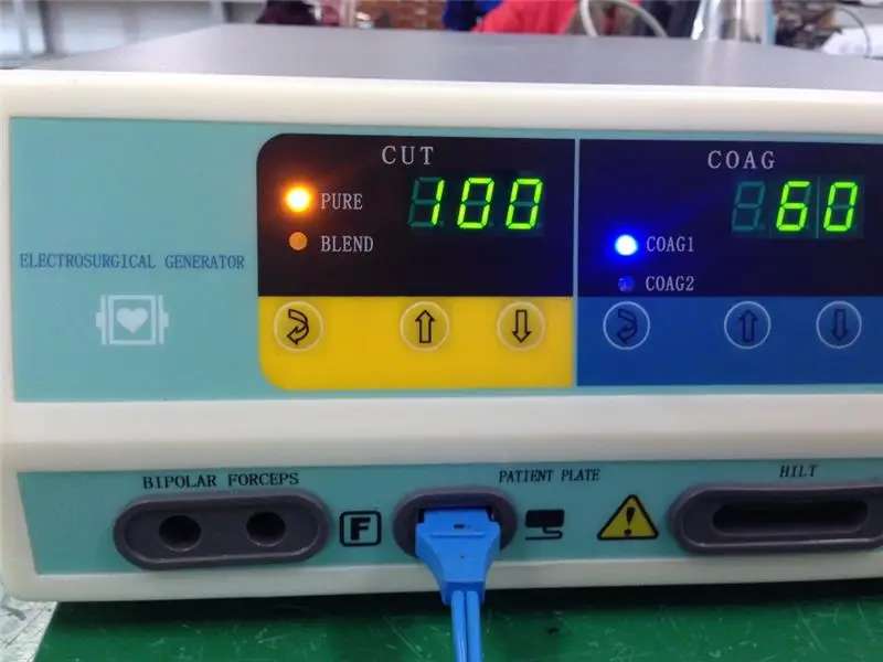 Five Working Modes Electrosurgical Generator Instruments Esu Cautery High Efficiency Surgical Machine