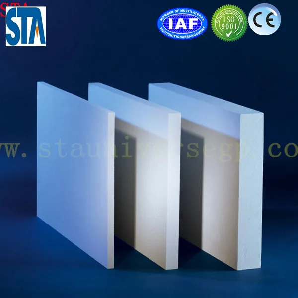 STA высокотемпературная алюминиево-силикатная Термостойкая керамическая волоконная плита/огнеупорная керамическая волоконная плита/Керамическая волоконная плита