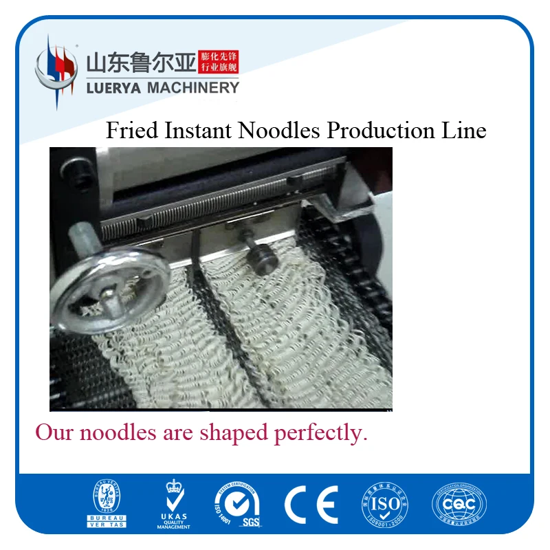 
Chinese manufacturer fried instant noodle processing machine 