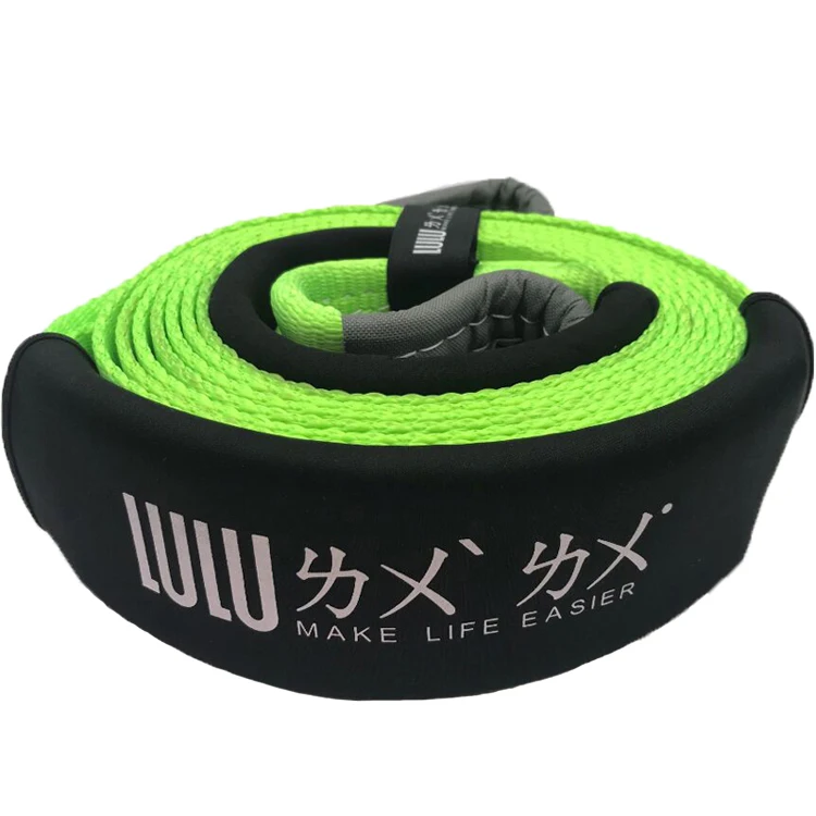 Off Road Snatch Strap Car Towing Strap Winch Strap Tow Strap 4X4
