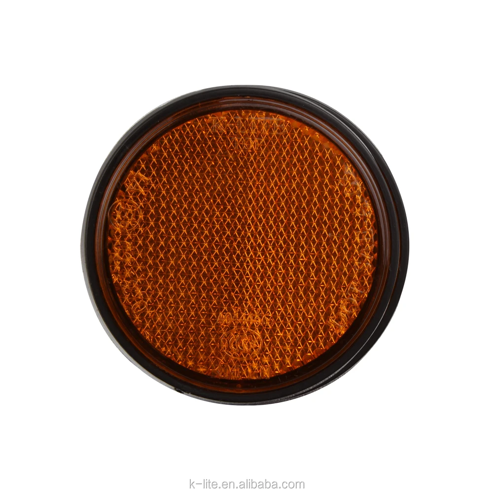 Motorcycle reflectors with E-MARK