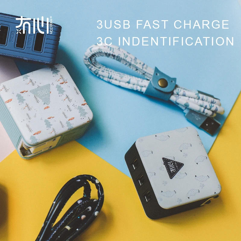 Mao-Xin Mini usb adapter with foldable plug for iphone