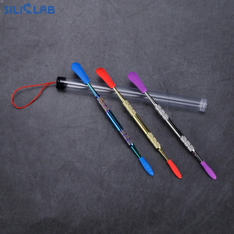 Brand Factory Stainless Stick Dab Tool for Dab Rig Glass Smoking Pipe Vape Pen