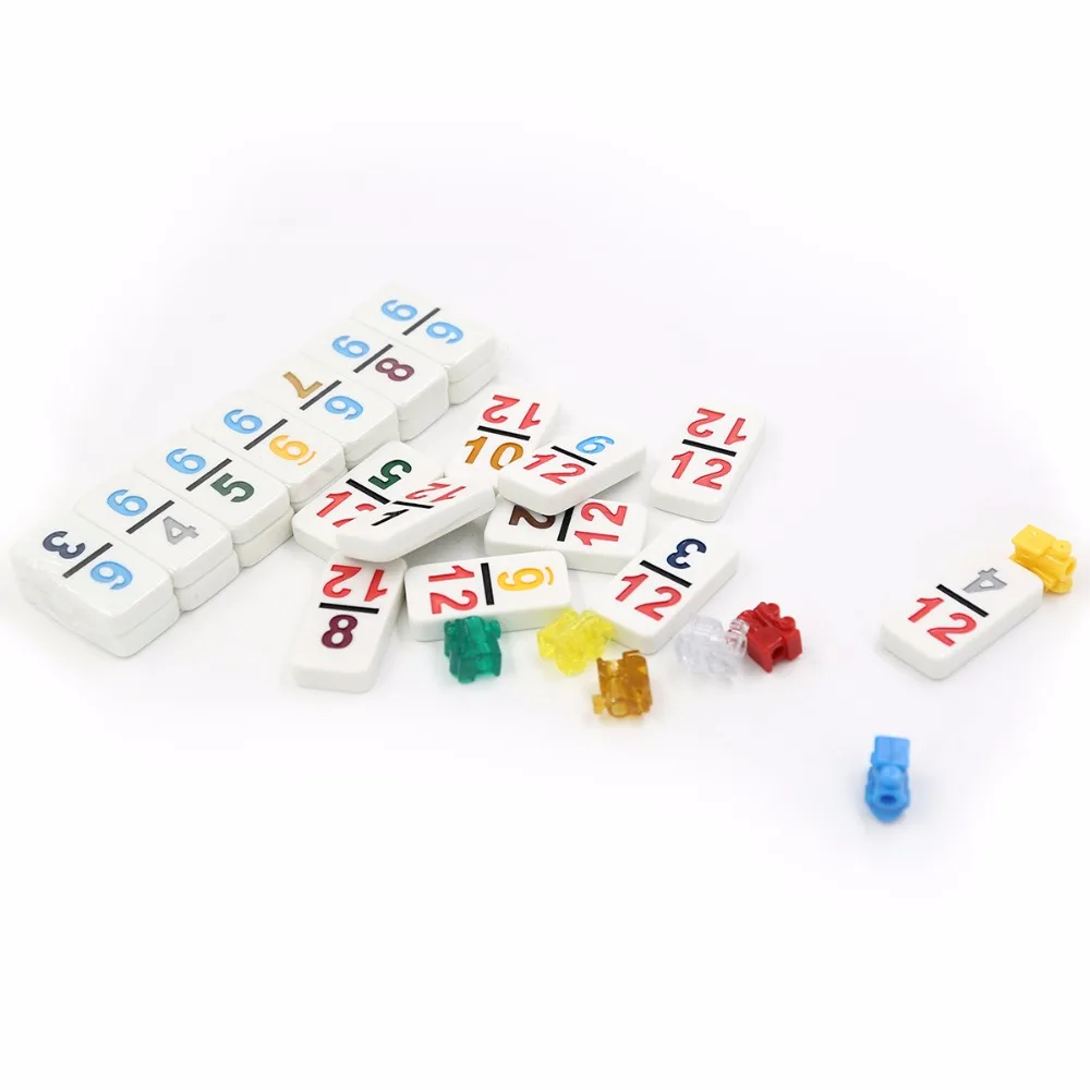 Domino games manufacturers Domino blocks double 12 Mexican train dominoes