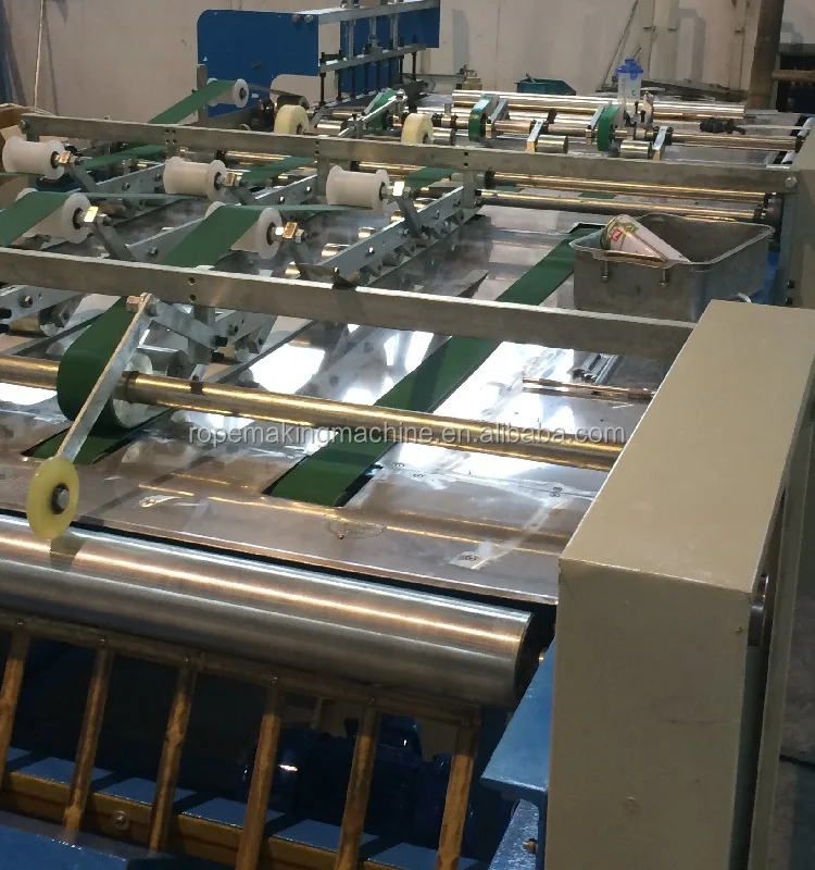 automatic woven sack cutting ang sewing machine