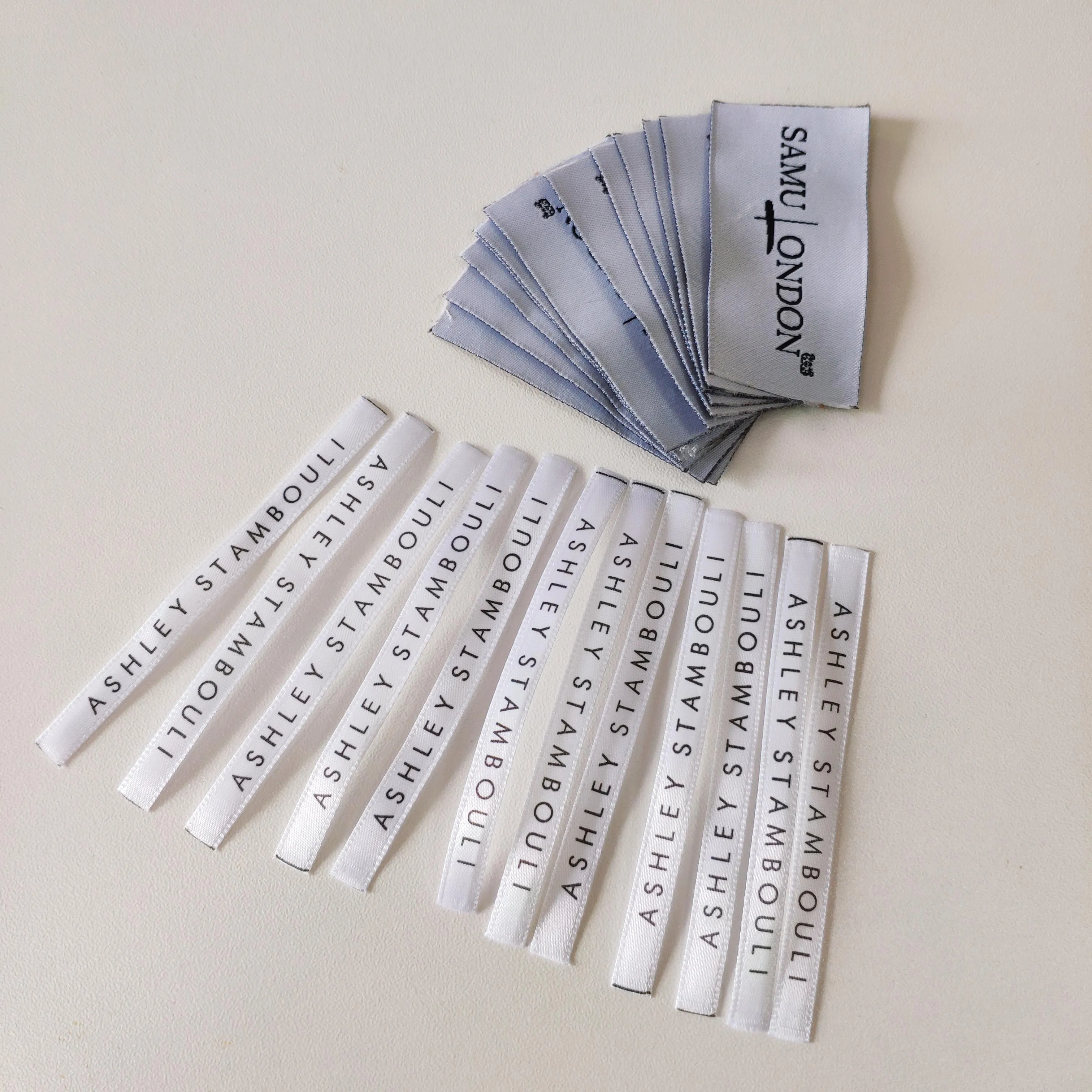 Cheap Printed Sew In Labels For Garment/Clothing,High Grade Name Labels