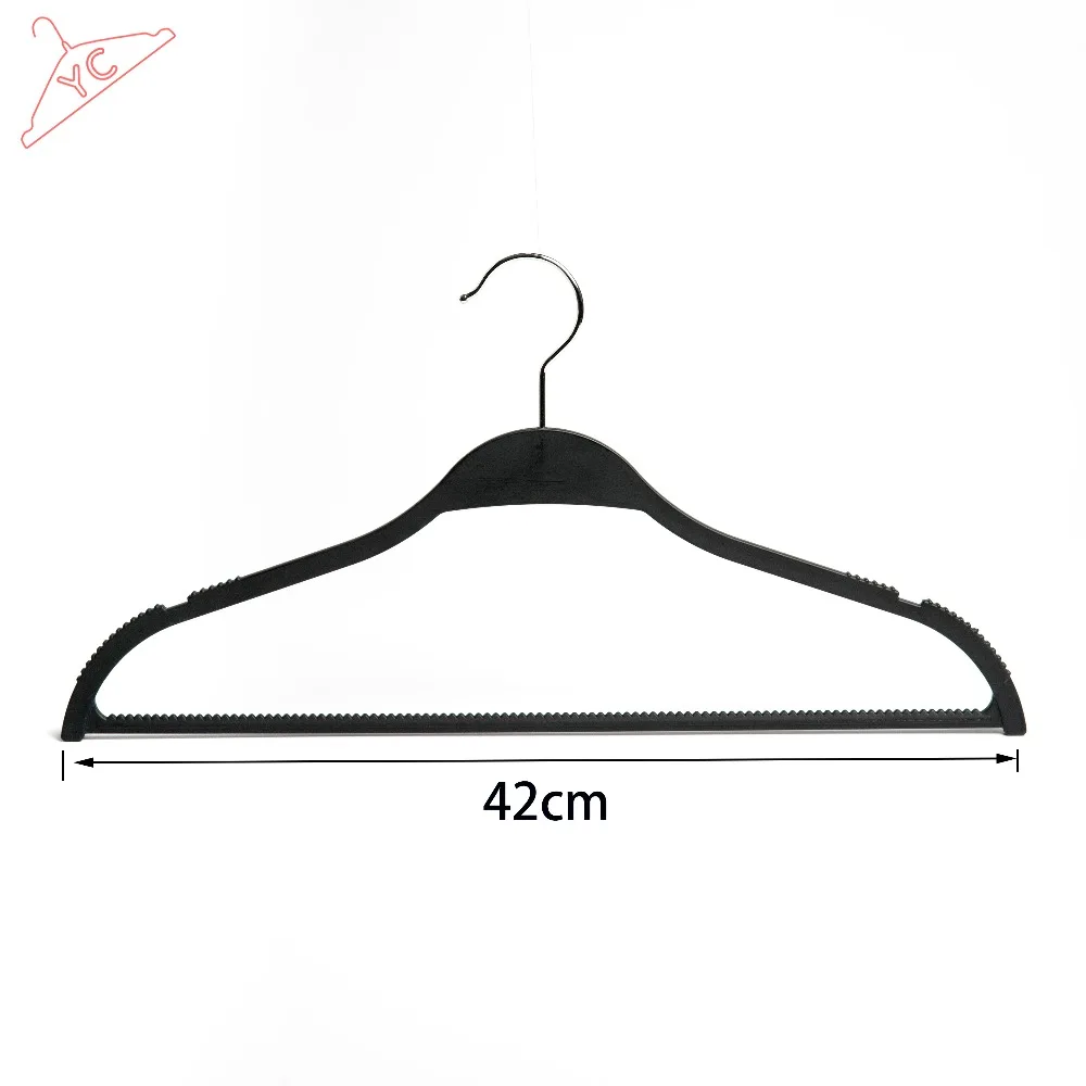 Slim heavy-duty multifunctional deluxe plastic hanger
