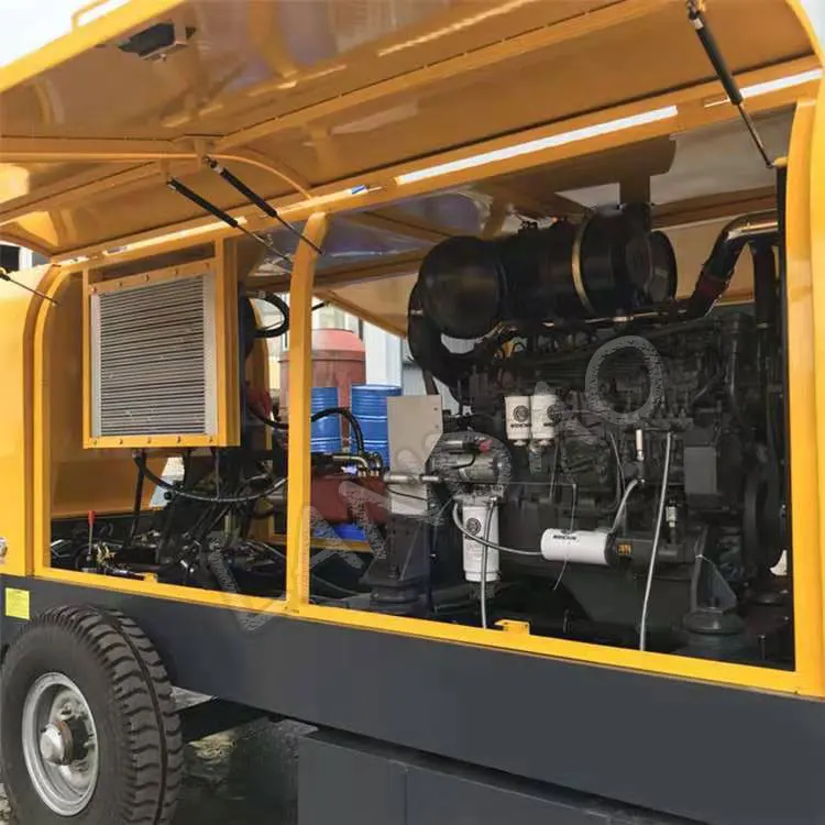 Valve High Pressure Mobile Concrete Boom Pump Price