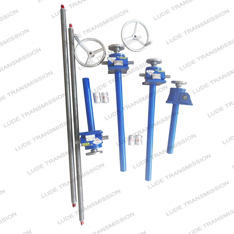 Manual Worm Gear Screw Jack with hand screw jacks for screw jack lift system