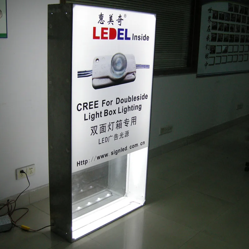 
light box lighting 12V 2.8w high power lighbox led module for double sided sign lighting 
