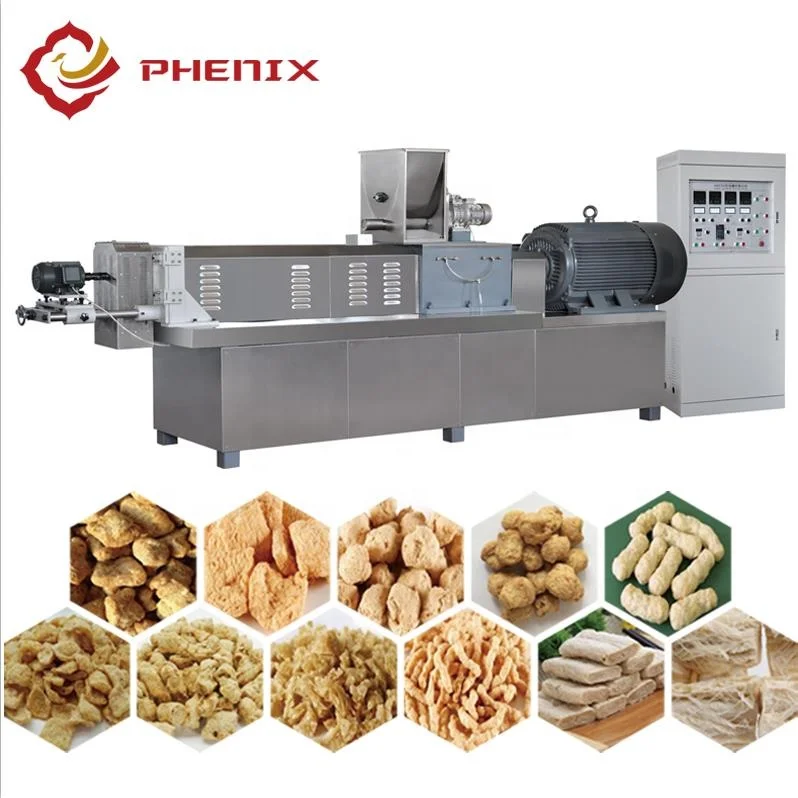 Soya Meat/Soya nuggets/Textured Soya Protein Processing Machines from Phenix Machinery