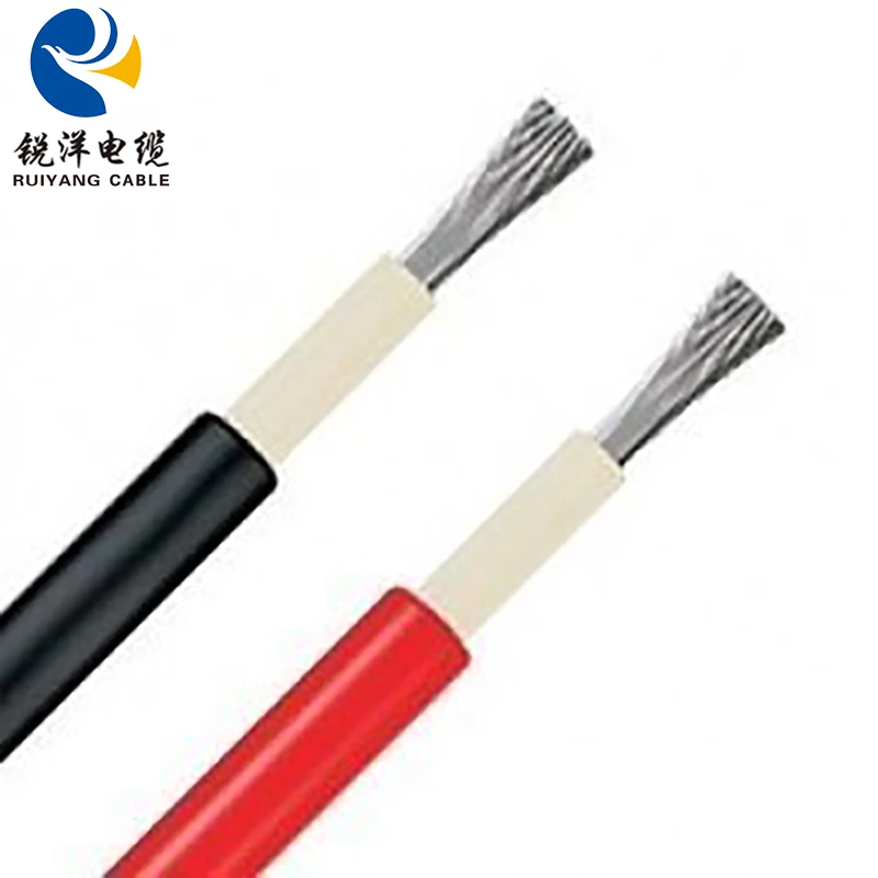 Ac Dc Solar Cable -f Photovoltaic Pv Solar Cable 4mm2 Twin Solar Extension Cable 4mm 6mm2