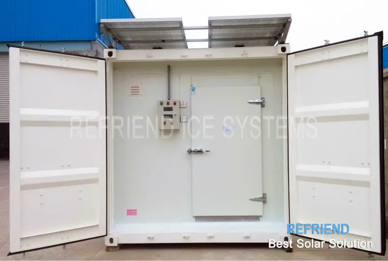 Контейнер-холодильник на солнечной энергии